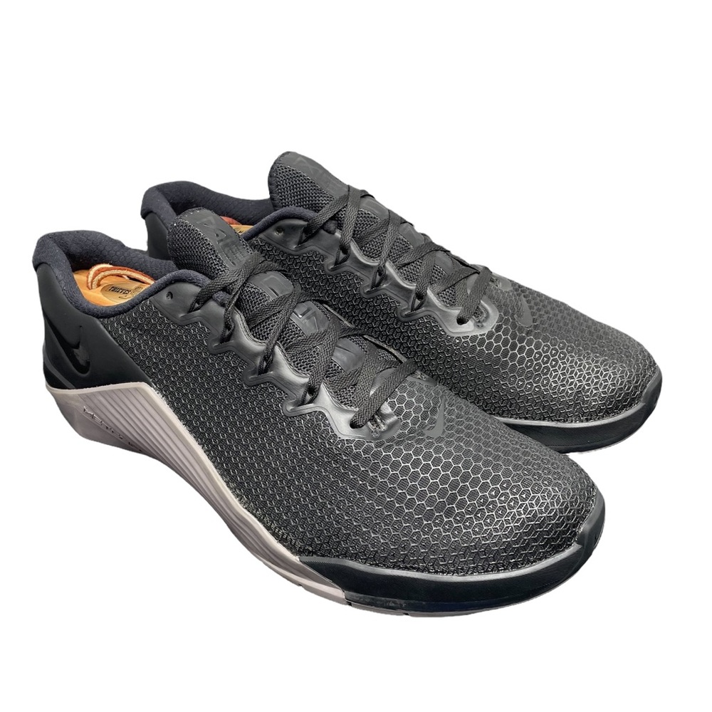 Nike Metcon Black Gray Weightlifting Gym Shoes Mens S… Gem